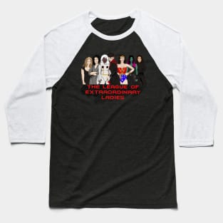 League of Extraordinary Ladies Baseball T-Shirt